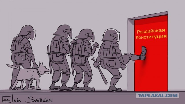 На акции в защиту Конституции в Петербурге задержали более 10 человек