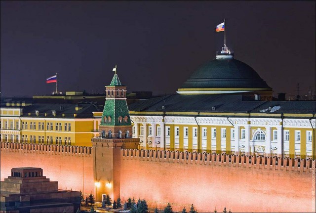 Ночная Красная площадь