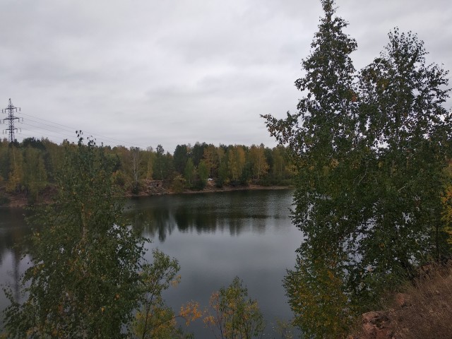 Челябинск Парк Гагарина или Городской Бор. Осень