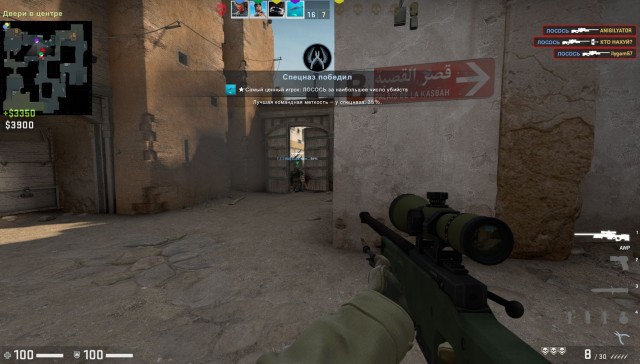 Игрок в CS:GO убил пятерых одним выстрелом из AWP