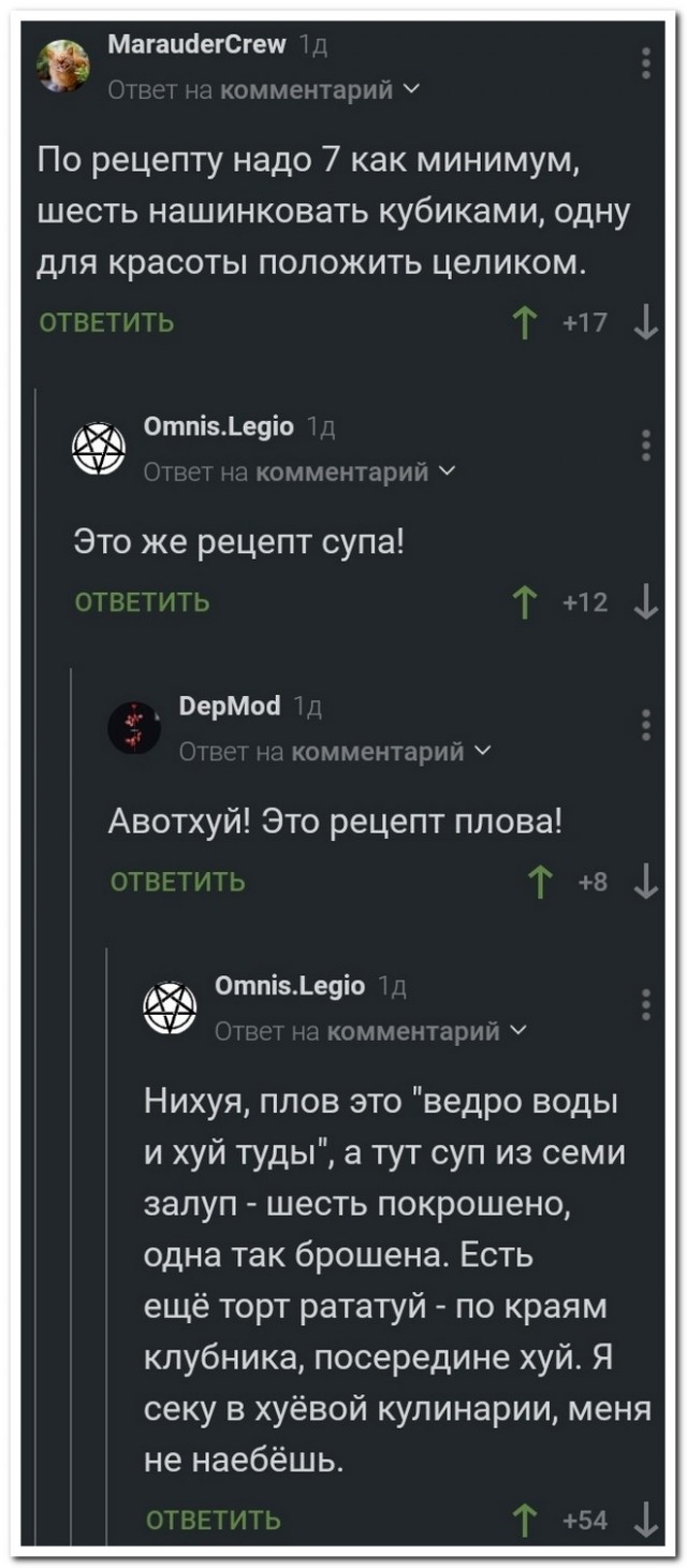 Забавные комментарии из социальных сетей (17.04.23)