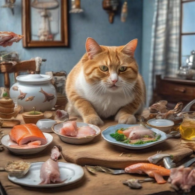 Удивительные приключения котиков в нейросети. К котовторнику