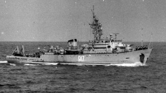 О том, как военный корабль ВМФ СССР отбил два рыболовных судна у береговой охраны Марокко