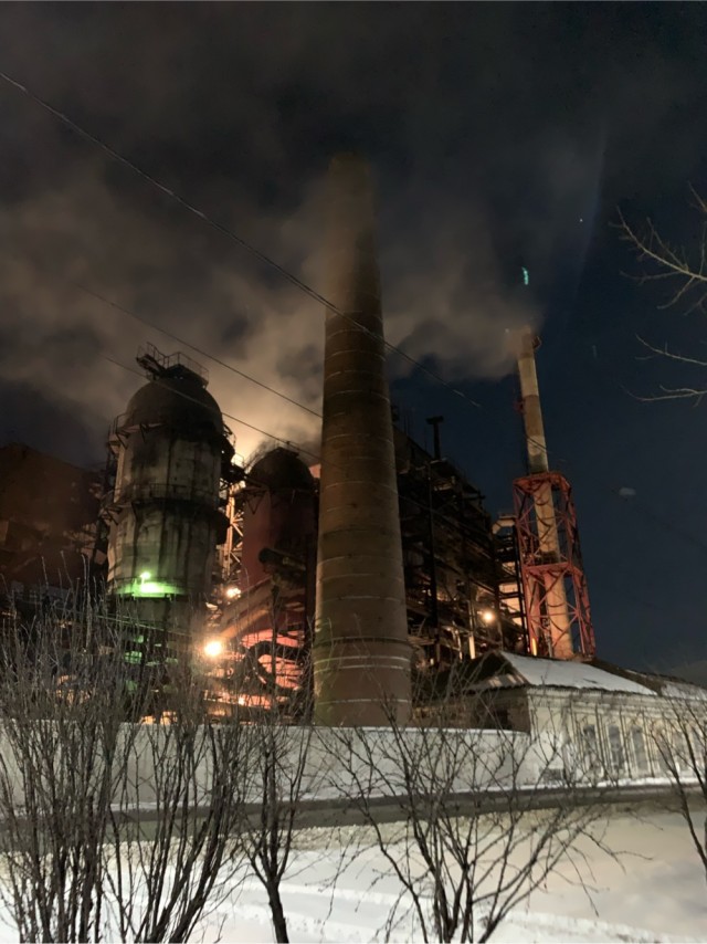 Новый год в Уральских горах.