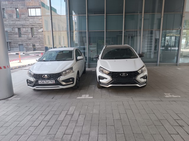 Lada Iskra SW Cross. Живые фото