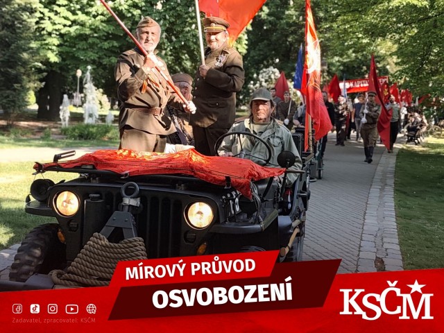 Чешские коммунисты провели мероприятия в честь Дня Освобождения (фото KSM - Komunistick strana ech a Moravy)