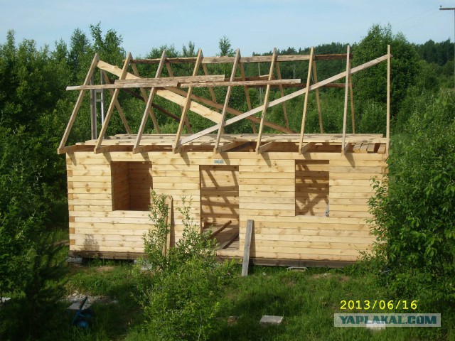 Моя баня. Строительстваа пост