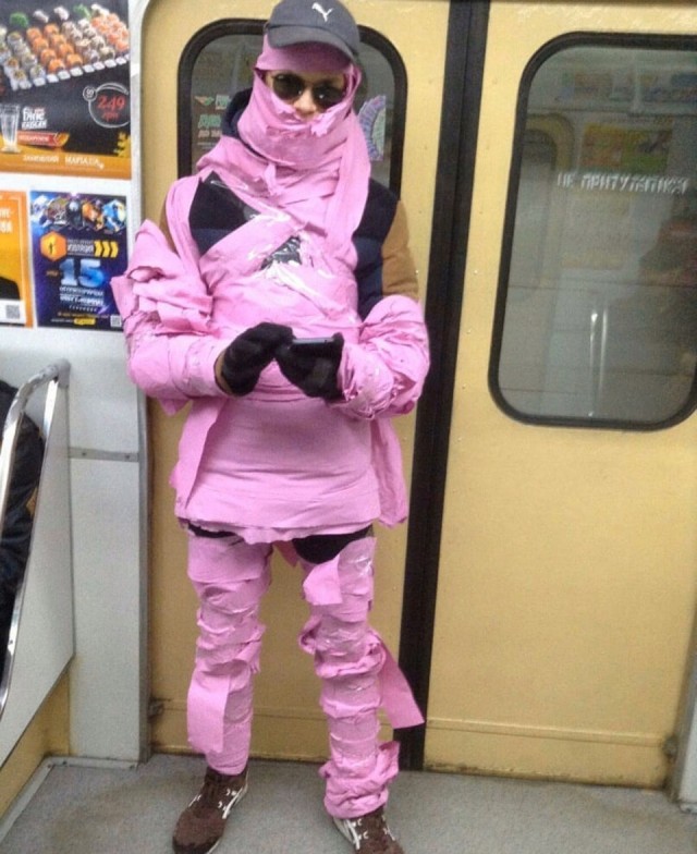 Модники из российского метрополитена