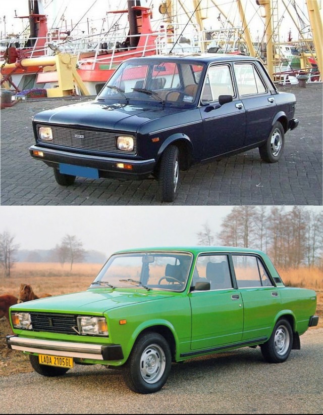 Какие советские автомобили были скопированы с западных аналогов?