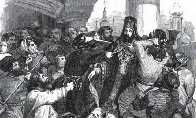 «Чумной бунт» в Москве в 1771 году