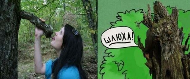 Голая модель автобусом добирается на работу ...