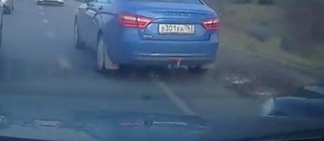 ДТП с обочечником