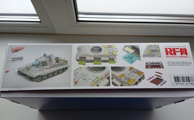 Модель king tiger 1/35 (часть первая )