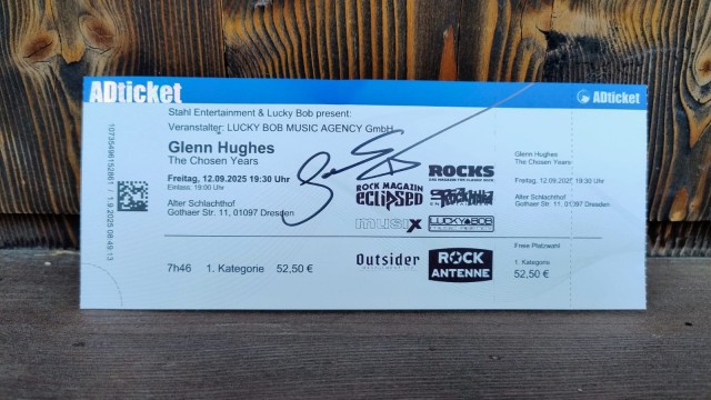 Музыка и музыканты:  Glenn Hughes – "Chosen". Последний альбом.