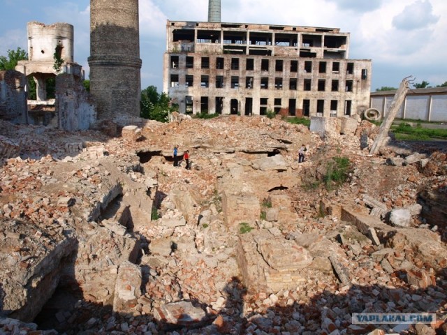 Заброшенный сахарный завод