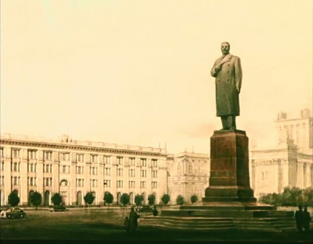 Стоп кадр: Минск 1953 года в цвете