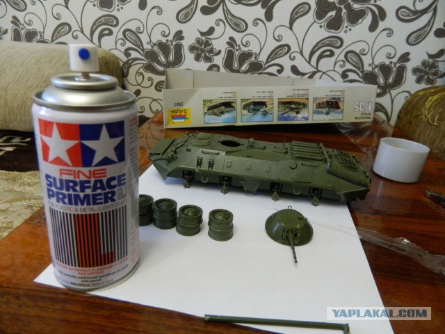 Первый опыт покраски модели