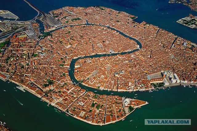 Венеция. Территории, ушедшие под воду