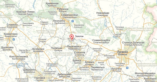 Карта города молодогвардейска