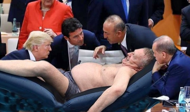 Купание Жириновского. Зажабили
