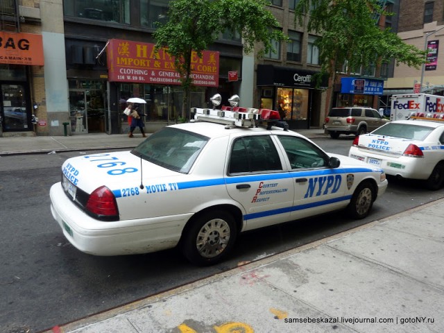 Автомобили нью-йоркской полиции
