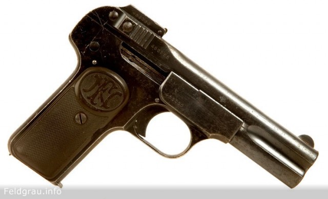 Пистолет Colt Model 1903 Pocket Hammerless - шедевр оружейной эстетики.