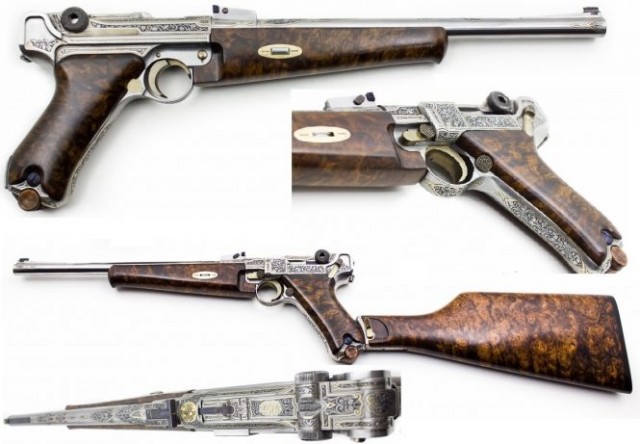 Пистолет-карабин Люгер и его основные разновидности (Luger Carbine)