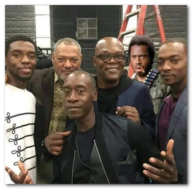 Все известные чернокожие актеры из киновселенной Marvel⁠⁠