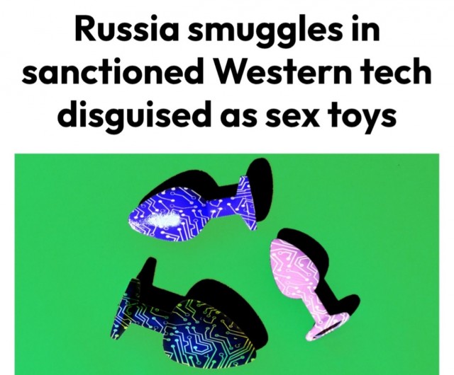 Forbes Китайские секс-игрушки помогают России обходить санкции — Forbes