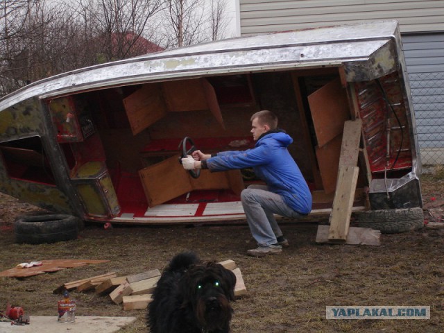 А вот моя домостройка