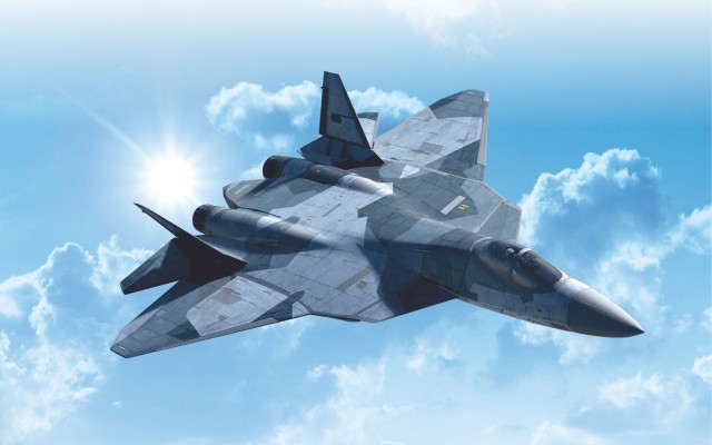 Су-57 совершил первый полет с новым двигателем