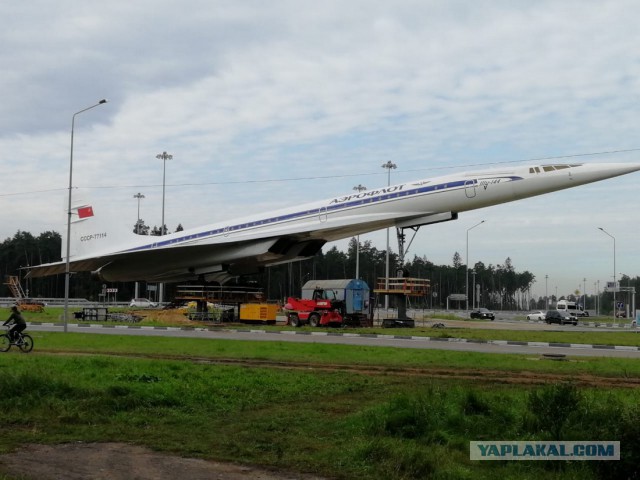 Спасение Ту-144 в Жуковском