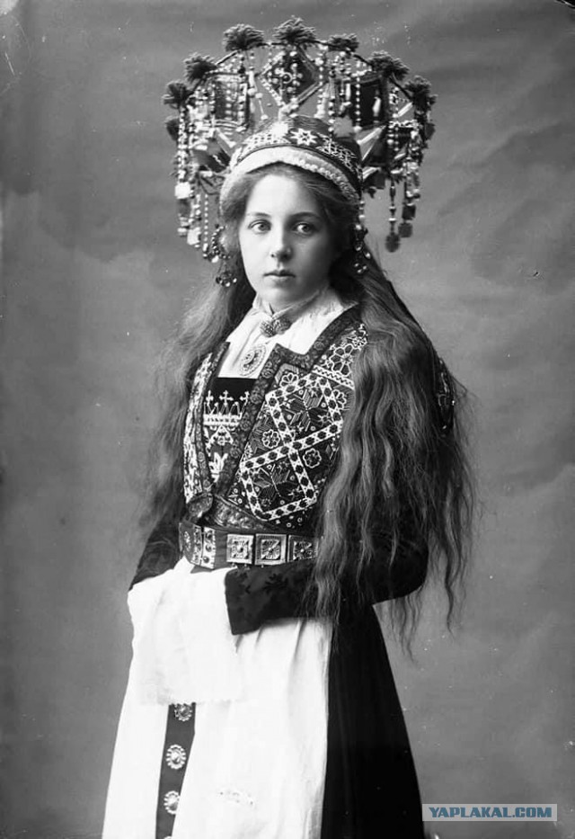 Норвежские красавицы-невесты конца 19 века. Смотрим фотоподборку