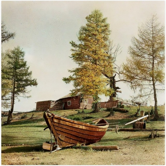 Немецкий фотограф Питер Ричард на Байкале и Ангаре, 1965 год