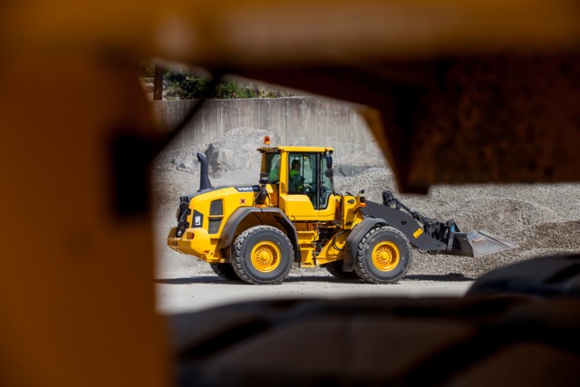 Полигон Volvo Construction Equipment в Швеции