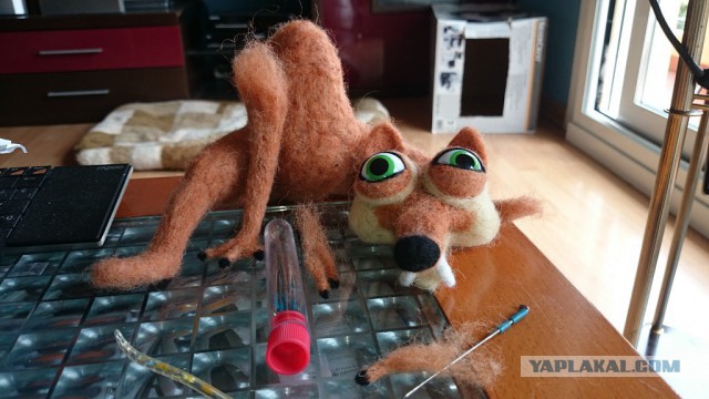 Игрушки из шерсти
