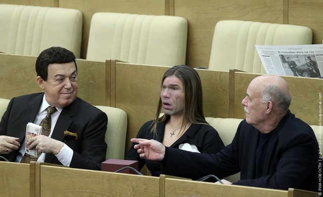 Первый день заседания в госдуме