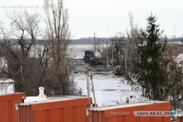 Зачистка аэропорта от войск украинских ВС
