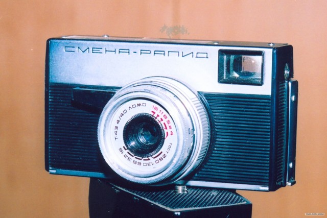 Фотоаппараты фотолюбителей СССР