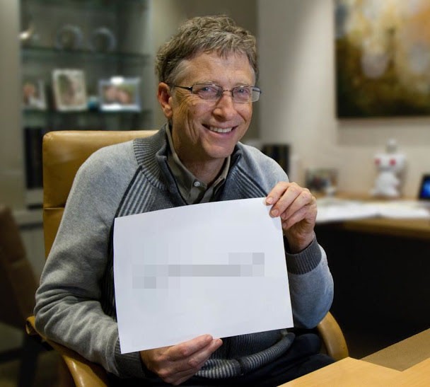 Билли Гейтс очень толсто троллит