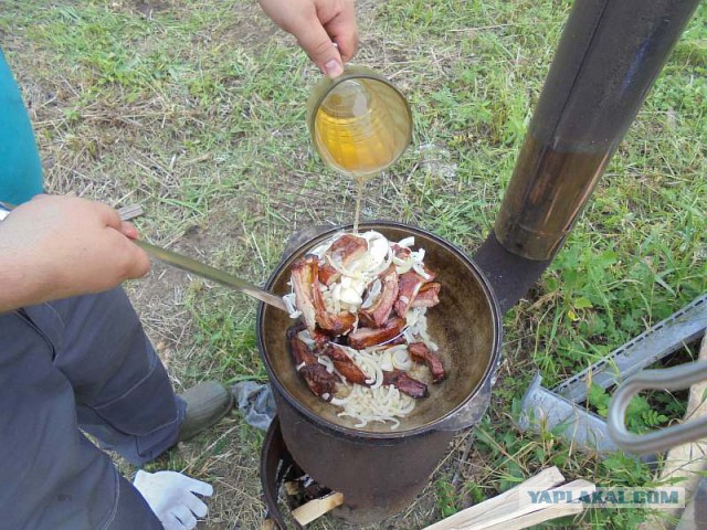 Фасольная похлебка с копченостями