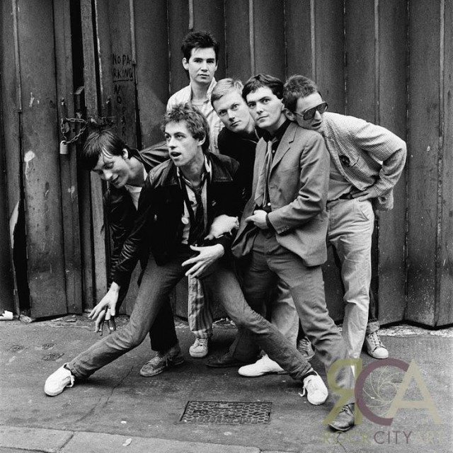 Рок-н-ролл в черно-белых фотографиях 1970-х