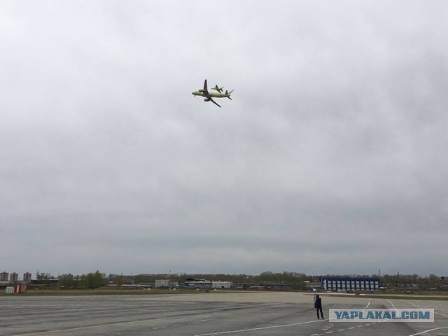 Второй самолёт МС-21 совершил свой первый полёт