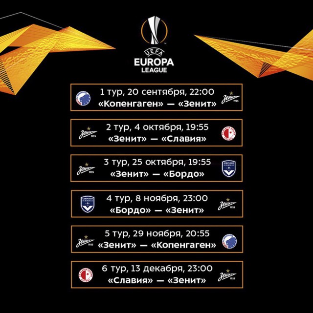 Лига Европы 2018-2019.