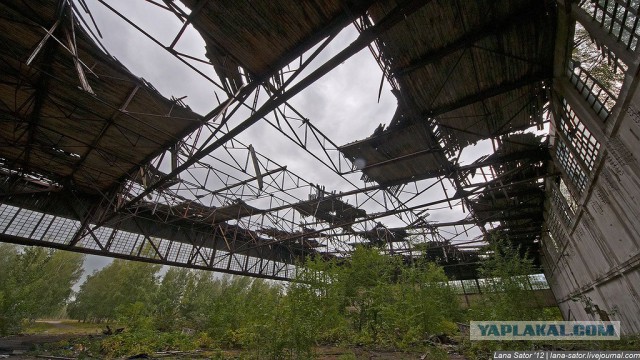 Заброшенная авиационная академия имени Гагарина