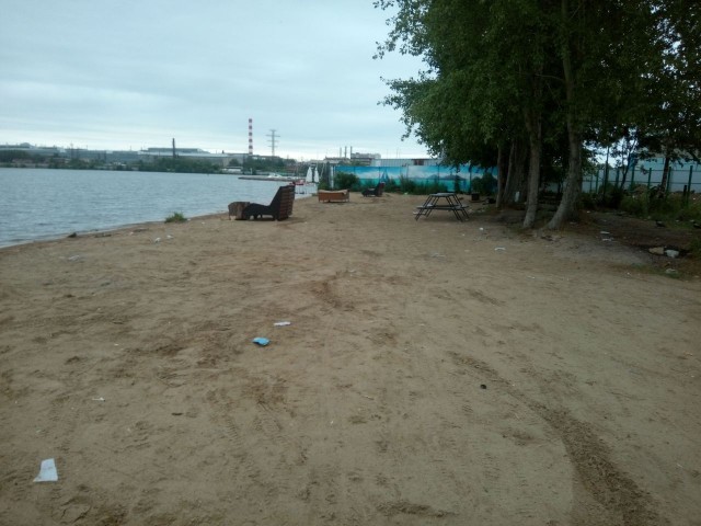 Екатеринбург. ВиЗ. "Дикий" пляж