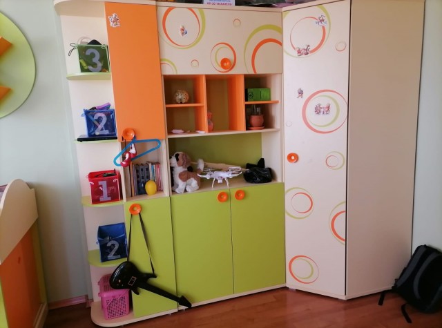 Детская кровать + шкаф. Новосибирск