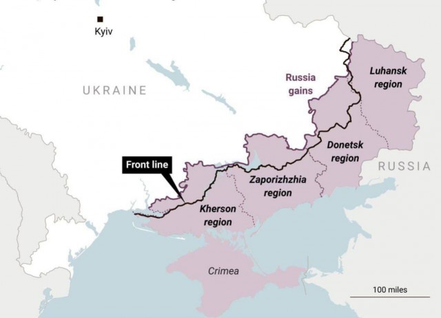 Макрон допустил признание Киевом утраты территорий в обмен на гарантии безопасности