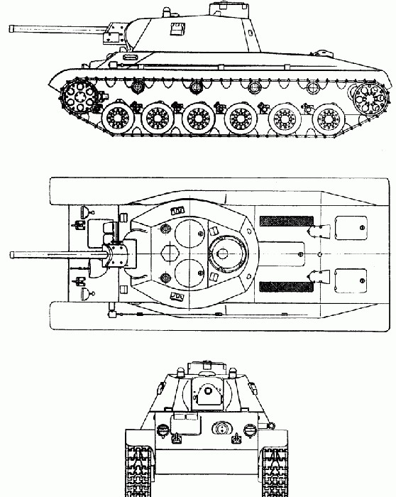 Нереализованные варианты развития Т-34