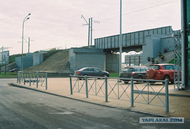 Старая трасса Варшавского ж.д. хода в Питере.